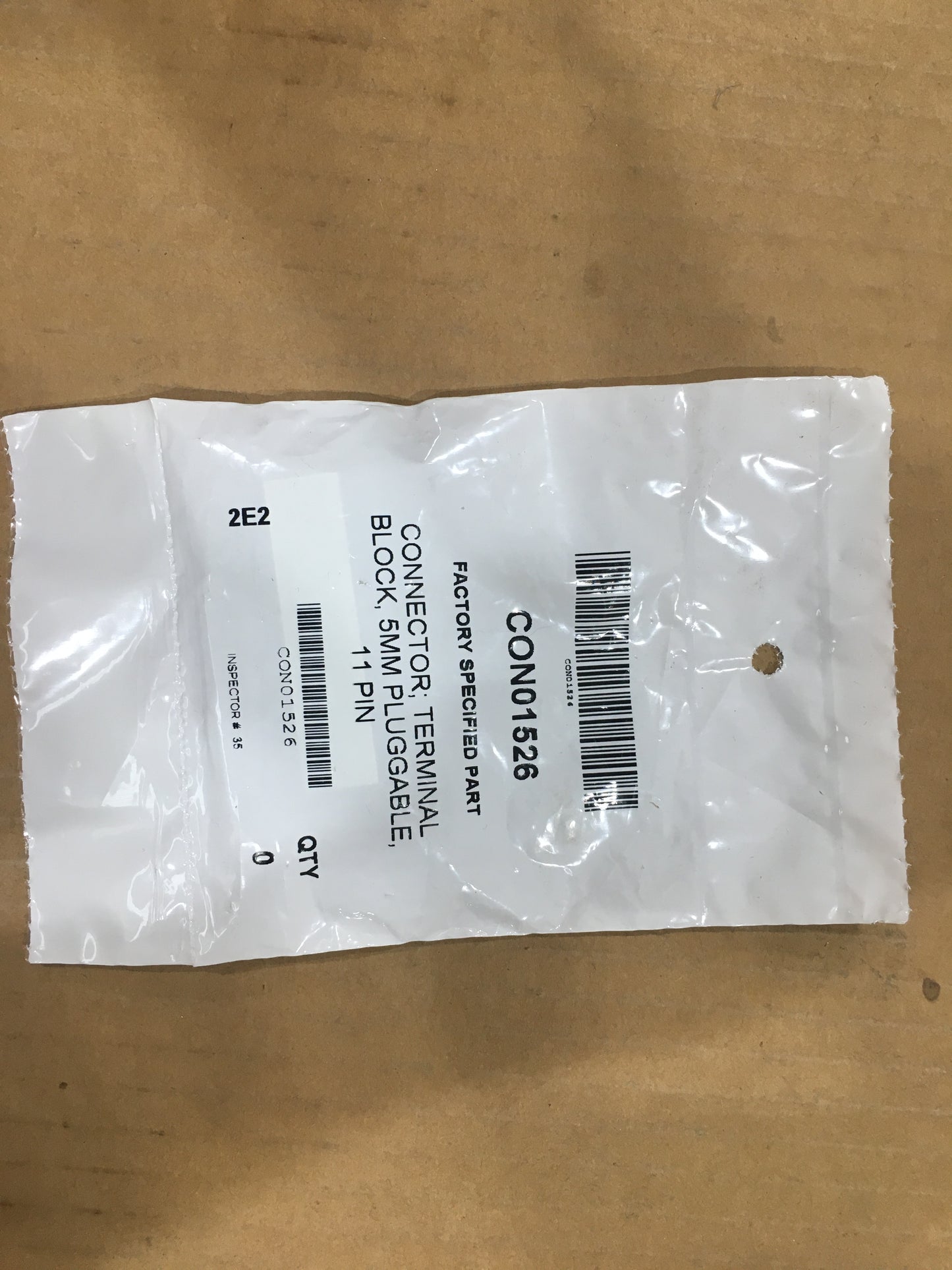 TERMINAL BLOCK CONNECTOR