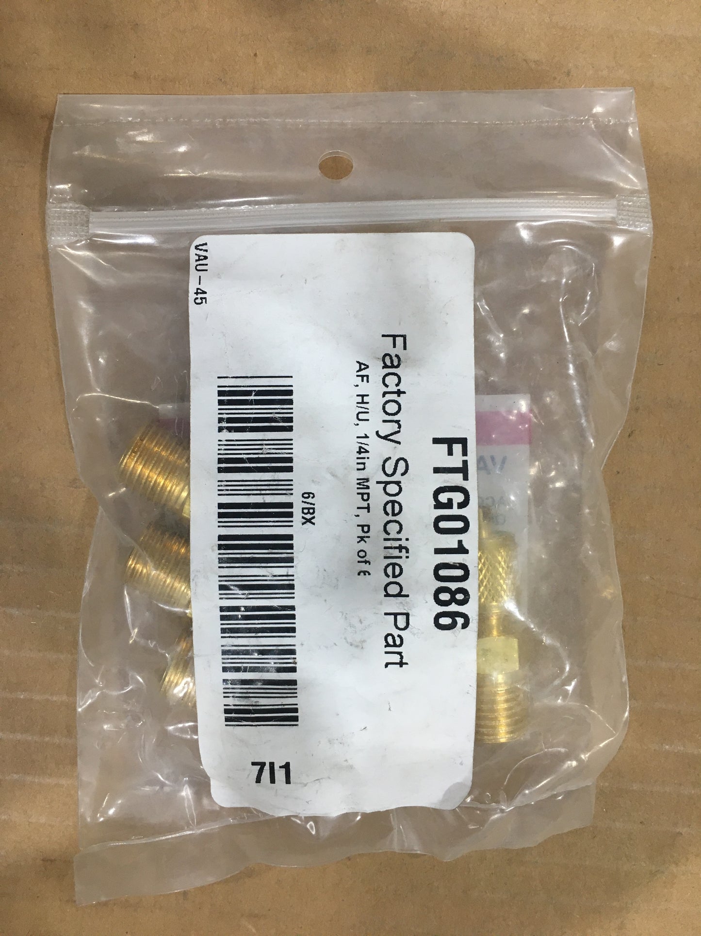 ACCESS FITTING 1/4 MPT HALF UNION