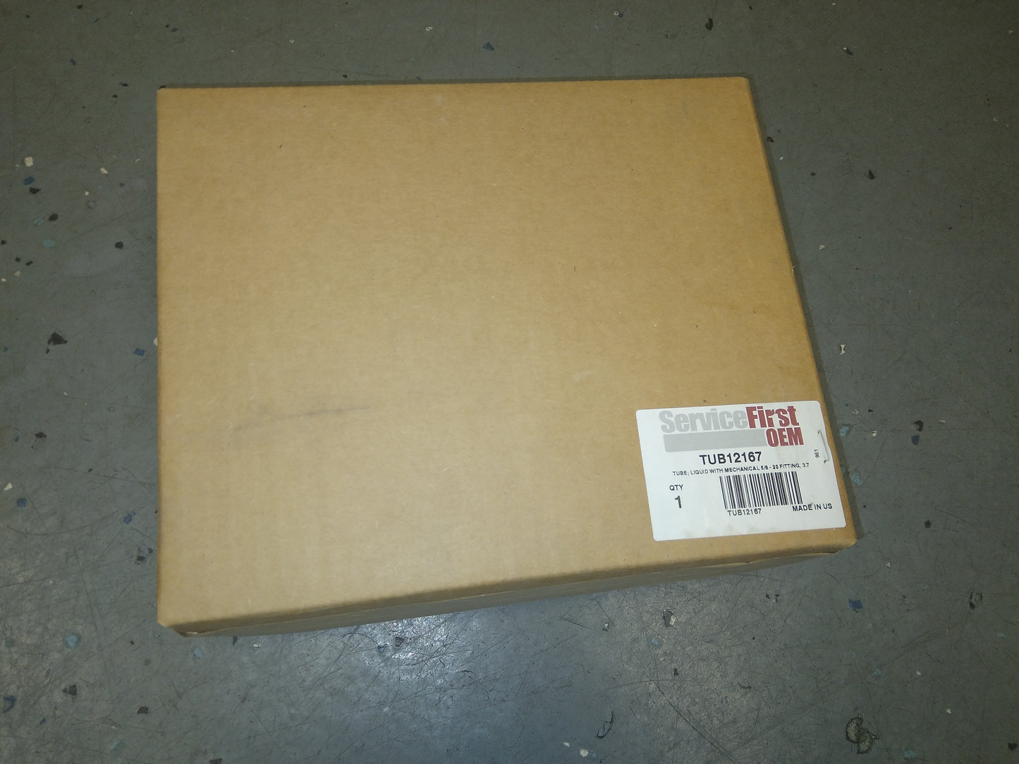 LIQUID LINE WITH 5/8"-20 MECHANICAL FITTING