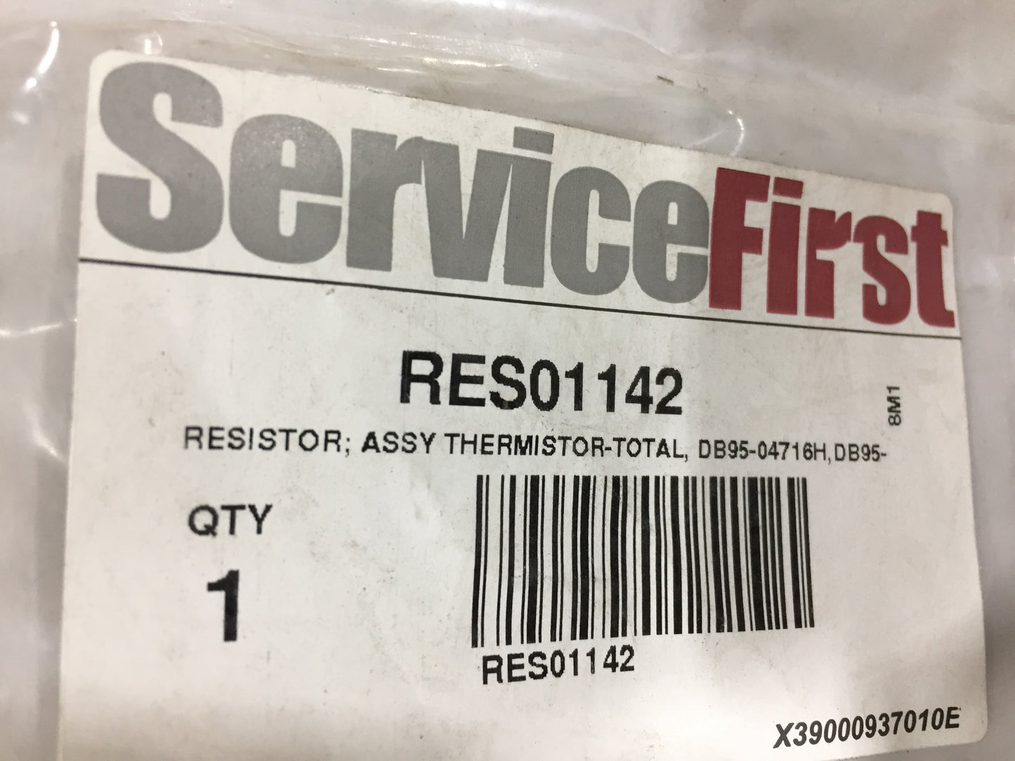 THERMISTOR RESISTOR ASSEMBLY
