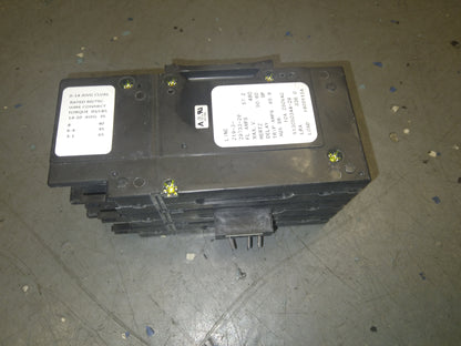 3 POLE 57.2 AMP "219 MULTI-POLE" SERIES HYDRAULIC MAGNETIC CIRCUIT BREAKER PROTECTOR/FOR MANUAL MOTOR CONTROLLER APPLICATIONS 480/50-60/1 OR 3