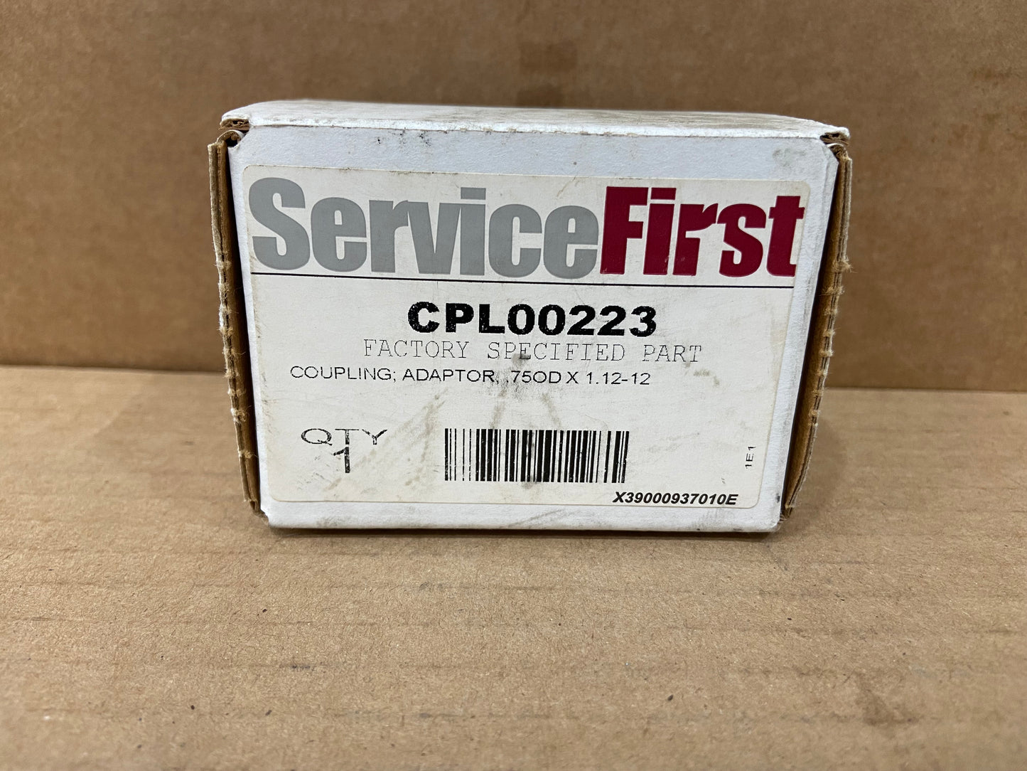 COUPLING ADAPTER .75OD X 1.12