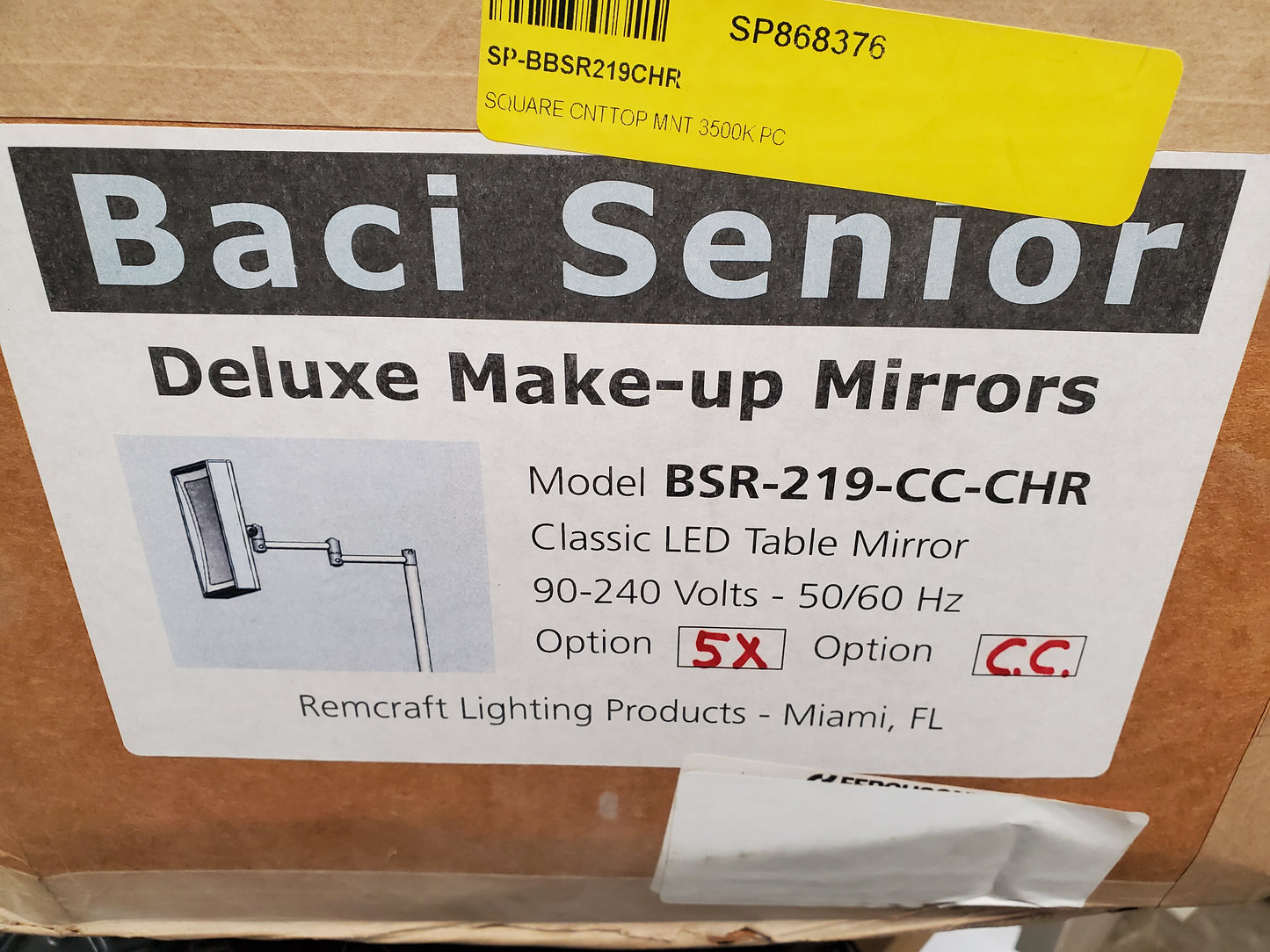DELUXE MAKE-UP MIRROR