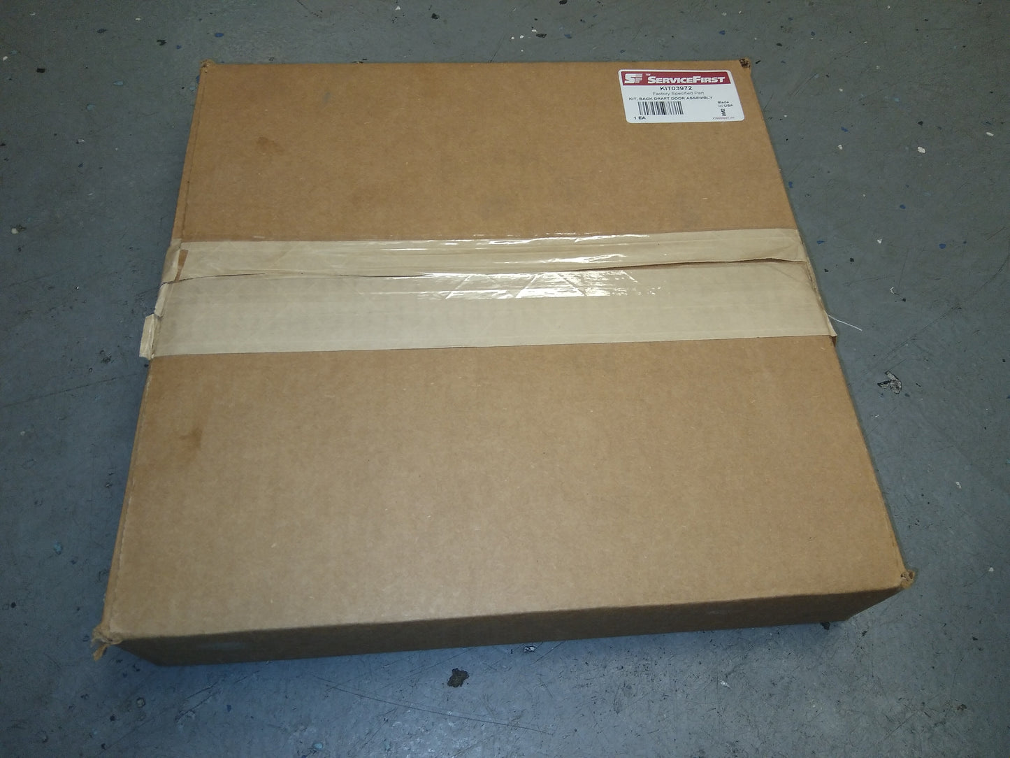 BACK DRAFT DOOR ASSEMBLY