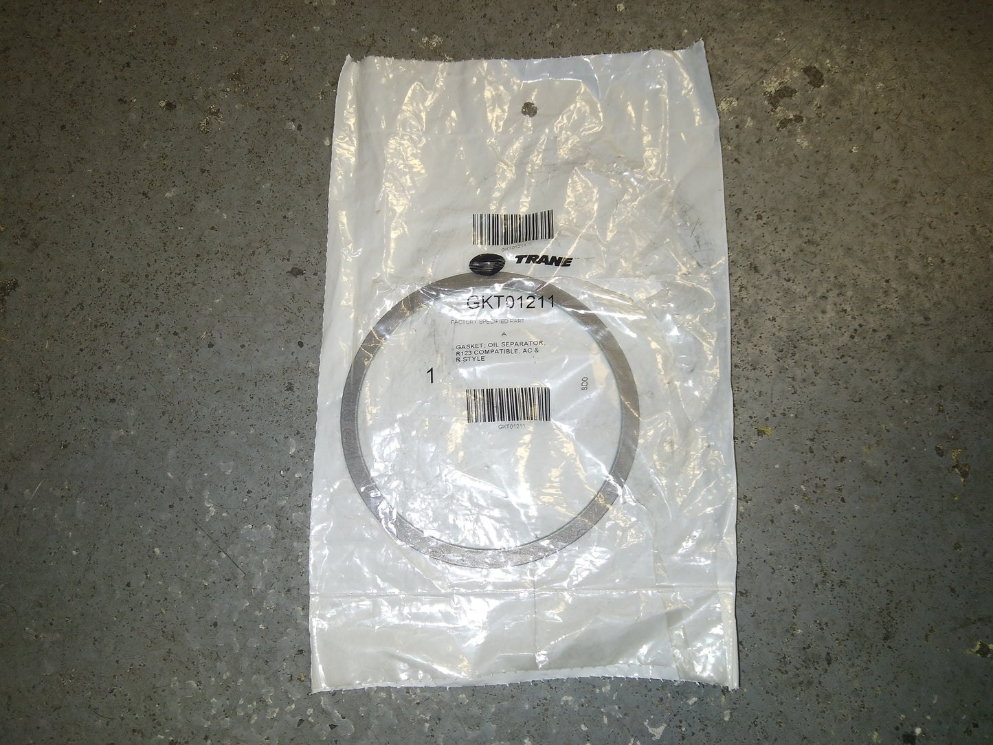 OIL SEPARATOR GASKET R123 COMPATIBLE AC AND R STYLE