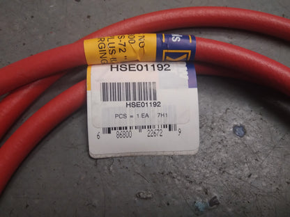 72" RED "PLUS II" 1/4" CHARGE HOSE