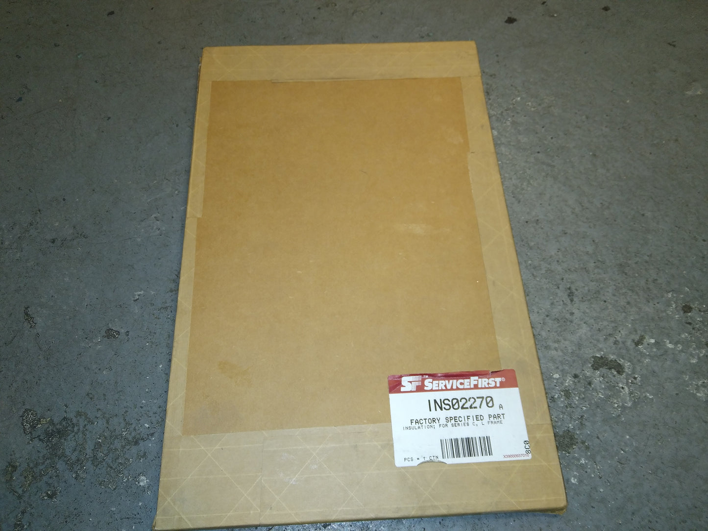 INSULATION FOR SERIES C AND L FRAME