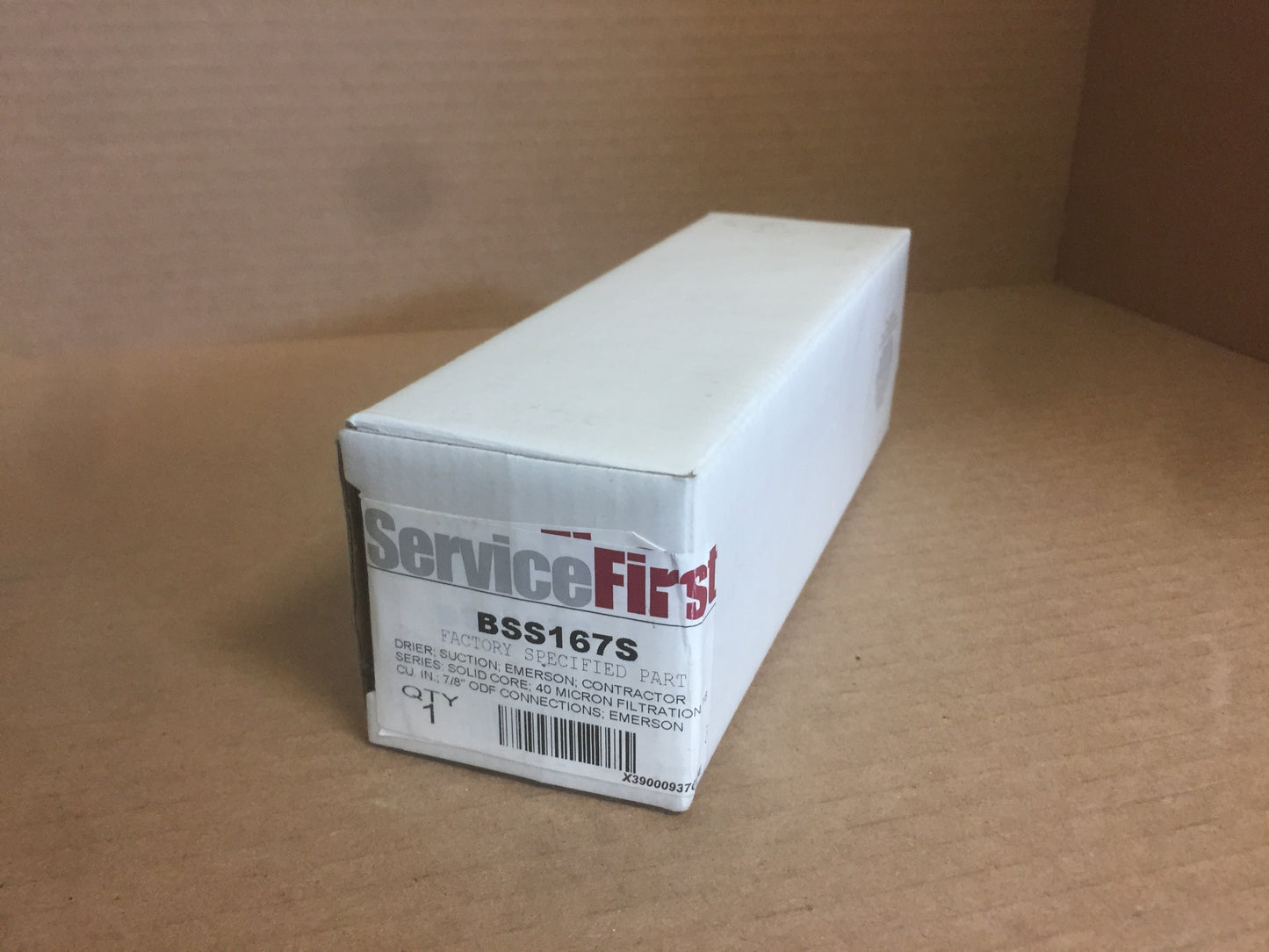 EMERSON BSS 167S Builder Series Suction Line Filter Driers