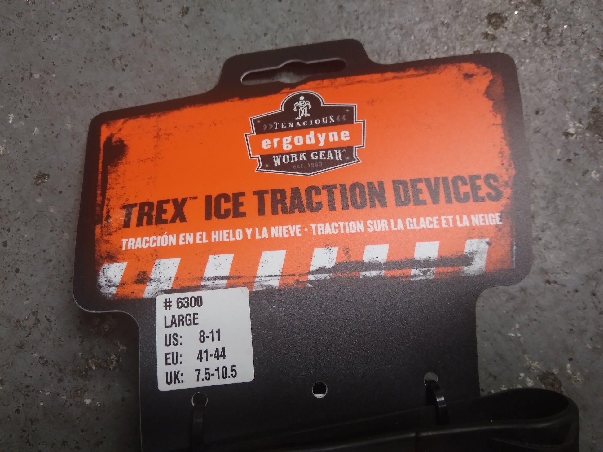 ICE TRACTION DEVICES SIZE:LARGE