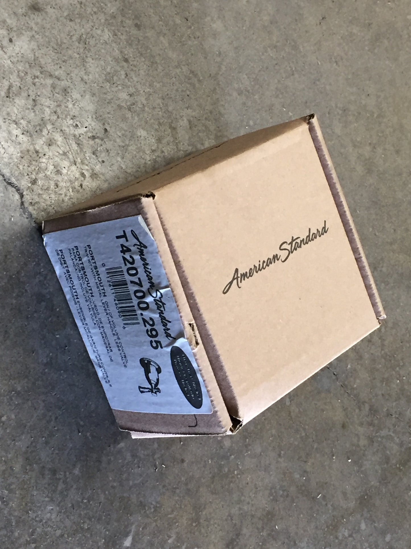 PORTSMOUTH BURSHED NICKEL-ON/OFF, VOLUME-CONTROL TRIM KIT