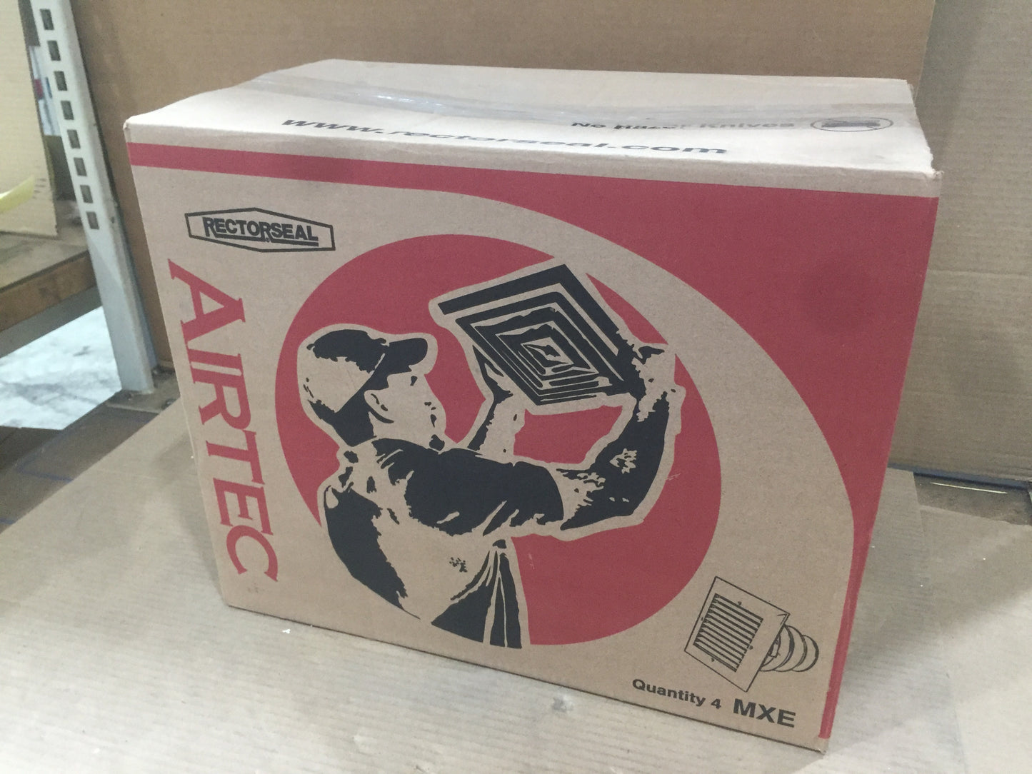 RETURN/EXHAUST GRILLE BOX COMBO, SOLD AS 4 PER BOX