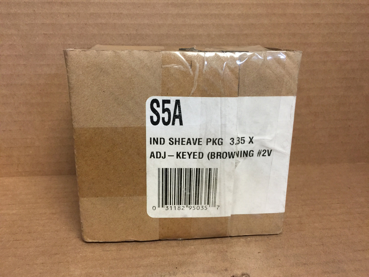 3" SHEAVE (PULLEY); 3/4" BORE, 2 GROOVES