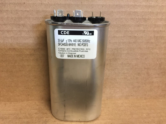 35+5 440 VAC OVAL CAPACITOR
