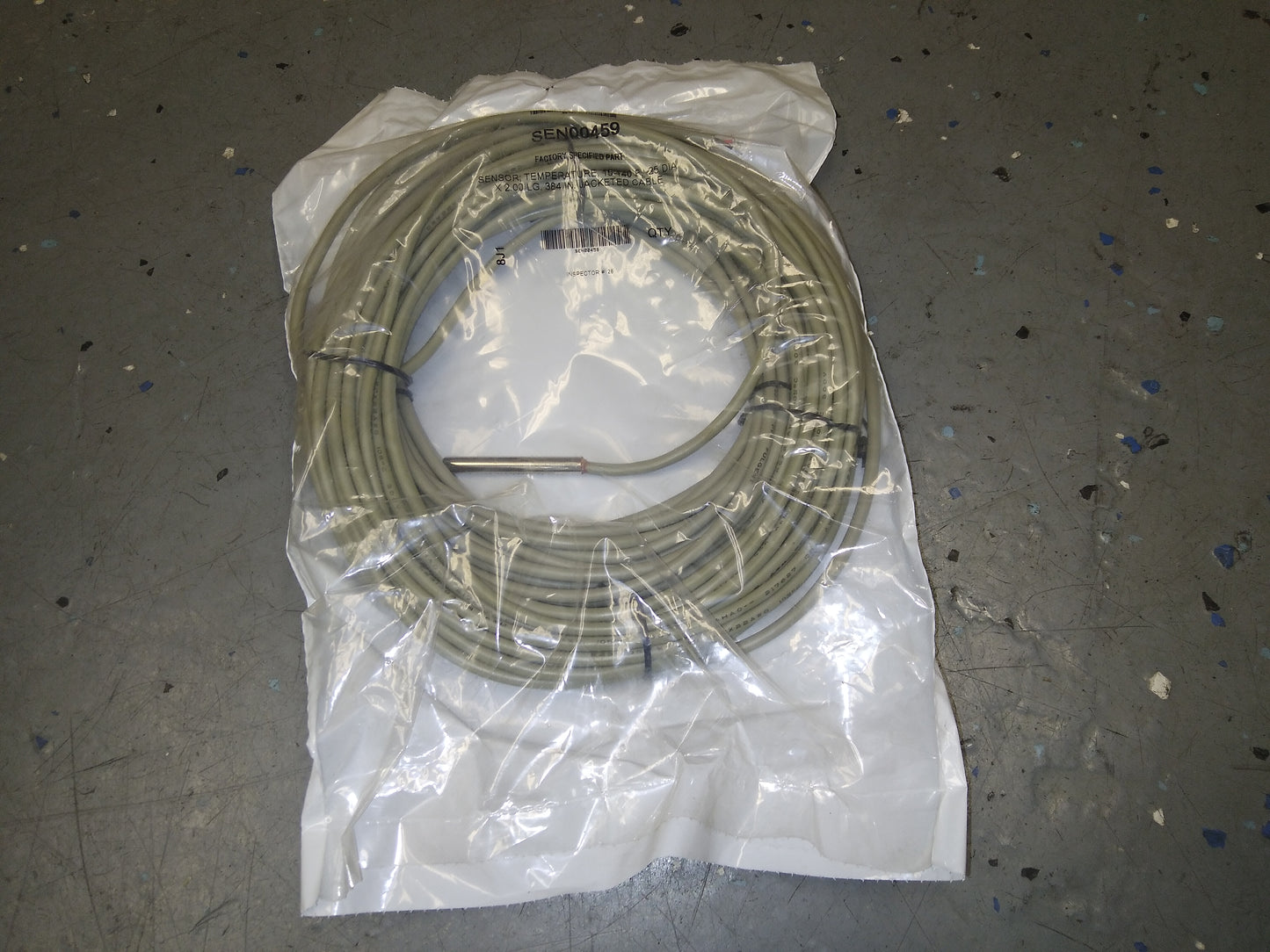 TRANE SEN00459 THERMISTOR WIRE ASSEMBLY 32' LENGTH 15-140F 209932