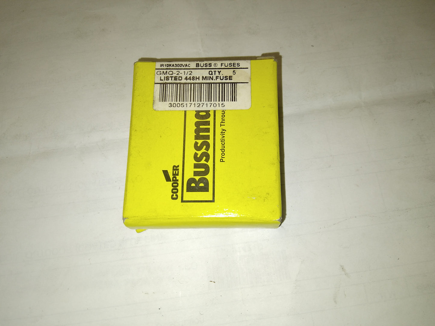 TIME DELAY FUSE 300V 10A (SOLD AS 5 PER BOX)