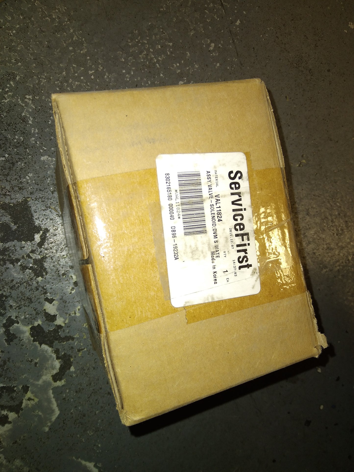 220-240VAC SOLENOID COIL FOR EEV ASSEMBLY, 50/60 HERTZ