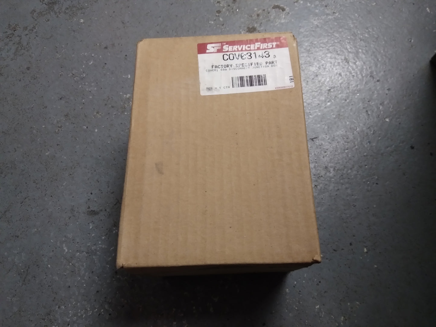 COVER FOR 60 AMP JUNCTION BOX