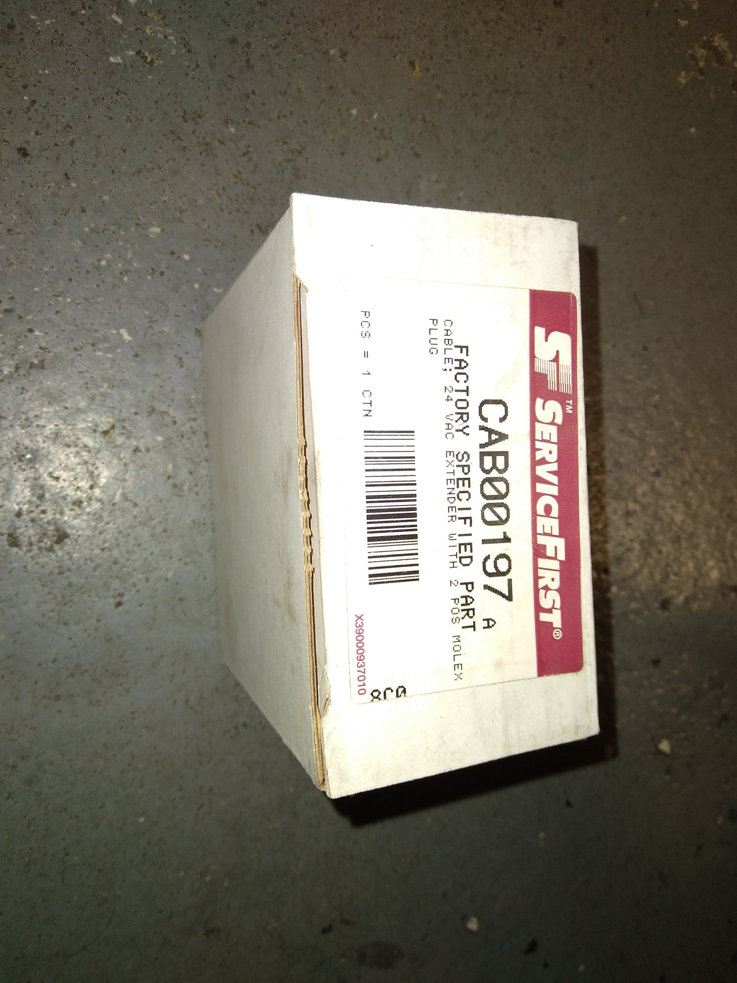 CABLE; 24 VAC EXTENDER WITH 2 POSITION MOLEX PLUG