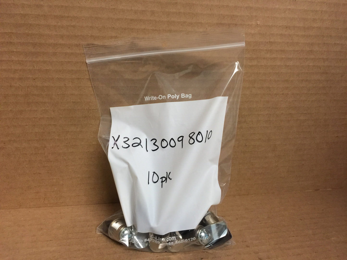 LATCH; DOOR, 1/4 TURN, LEFT HAND, SOLD AS 10PK