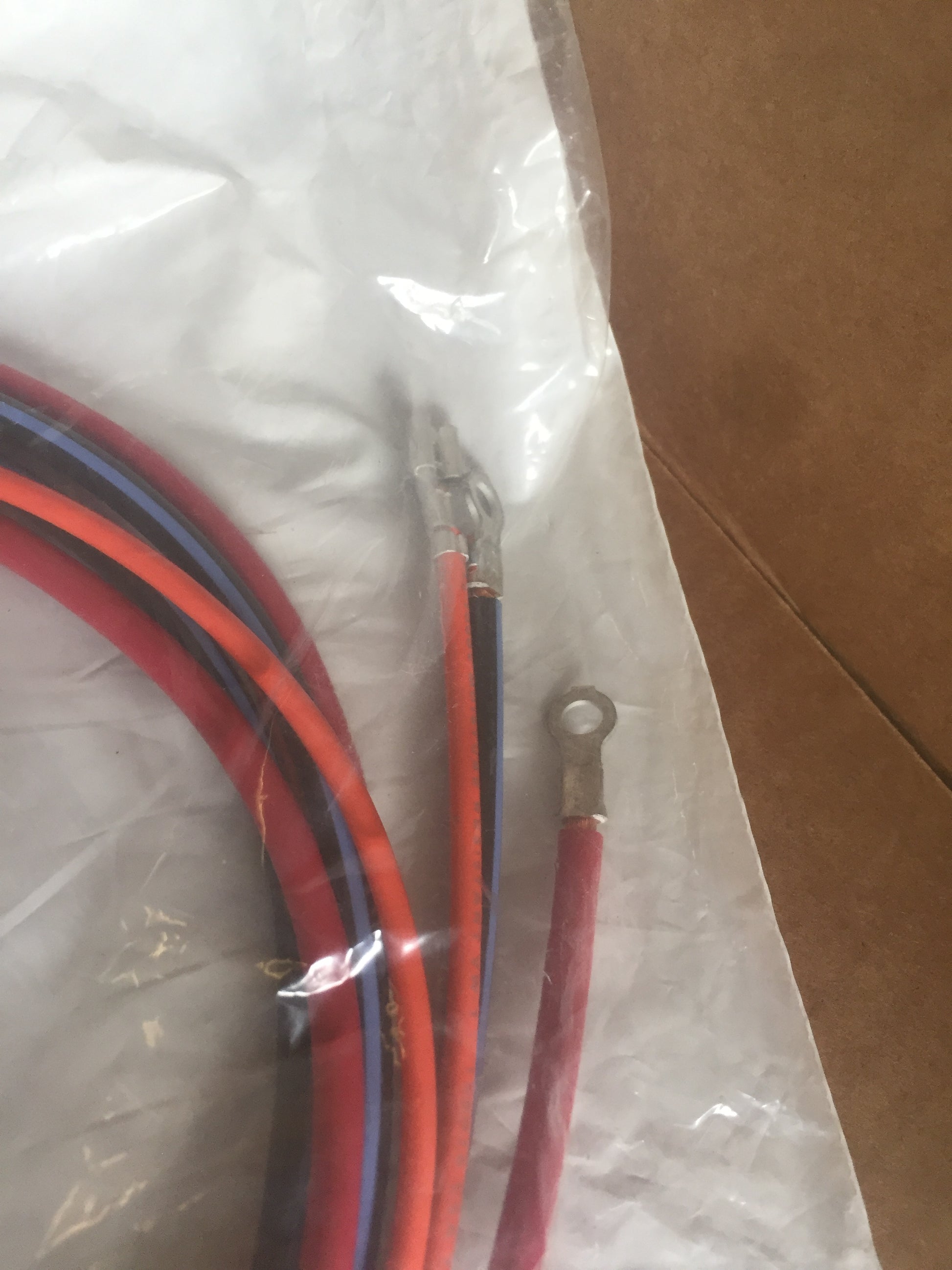 SCROLL COMPRESSOR HARNESS PLUG, BK/BL, OR, RD WIRES, 54 IN LENGTH