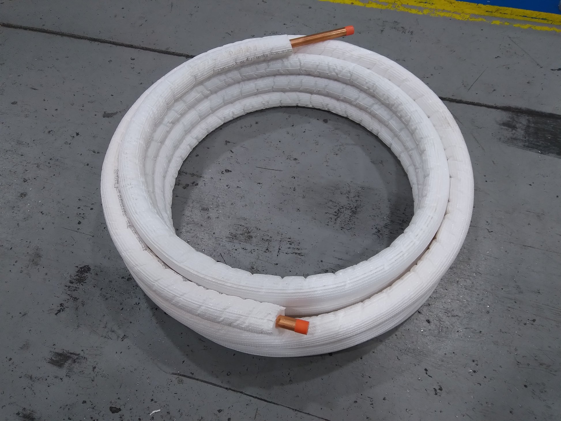 7/8" x 1/2" X 50' INSULATED SUCTION LINE ONLY