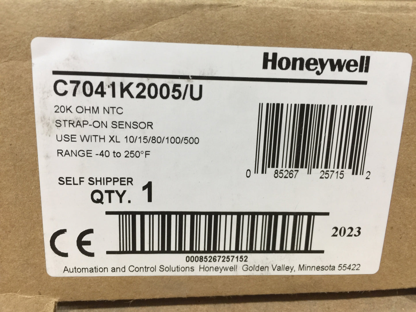 STRAP-ON 20K OHM NTC WATER TEMPERATURE SENSOR