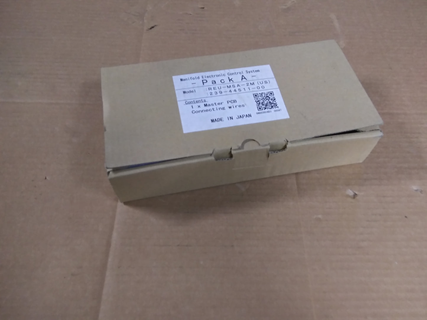 MANIFOLD ELECTRONIC CONTROL SYSTEM