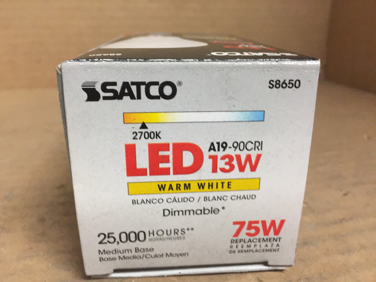LED A19 13W 2700K LIGHT BULB