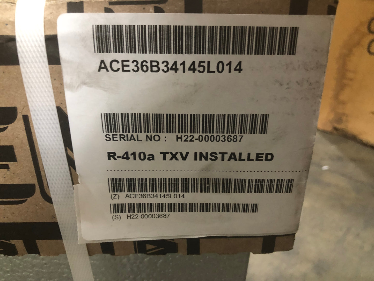 3 TON AC/HP MULTI-POSITION CASED "A" COIL R-410A CFM 1200