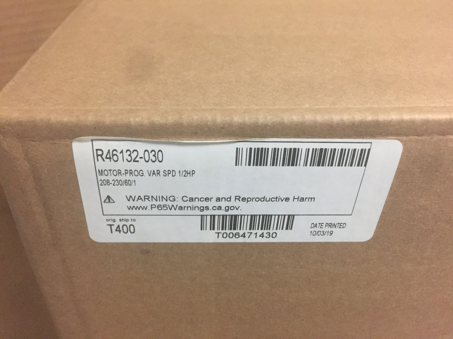 PROGRMABALE VARIABLE SPEED PSC BLOWER MOTOR