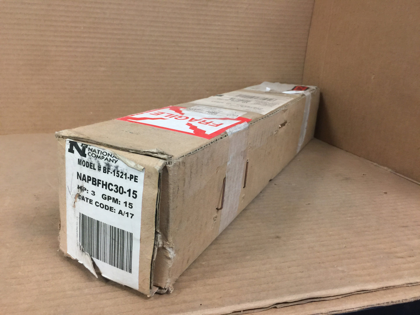 3 HP "PRO SERIES" SUBMERSIBLE BOOSTER PUMP; 15 GPM, 1/3 PHASE, 21 STAGES