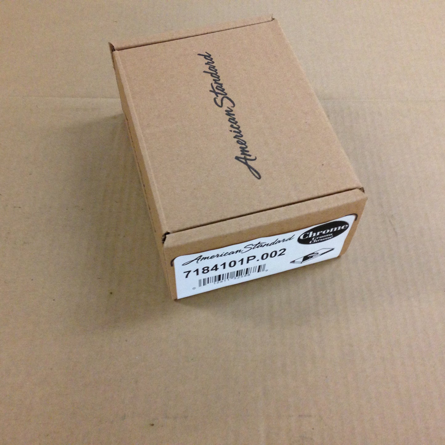 "TIMES SQUARE" ESCUTCHEON PLATE ONLY, CHROME