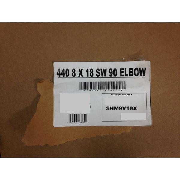 18" X 8" VERTICAL TRUNK 90 DEGREE ELBOW