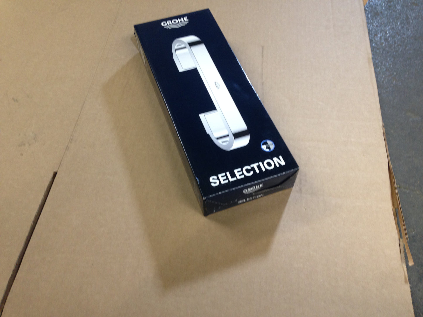 "SELECTION" 12" GRAB BAR, POLISHED NICKEL