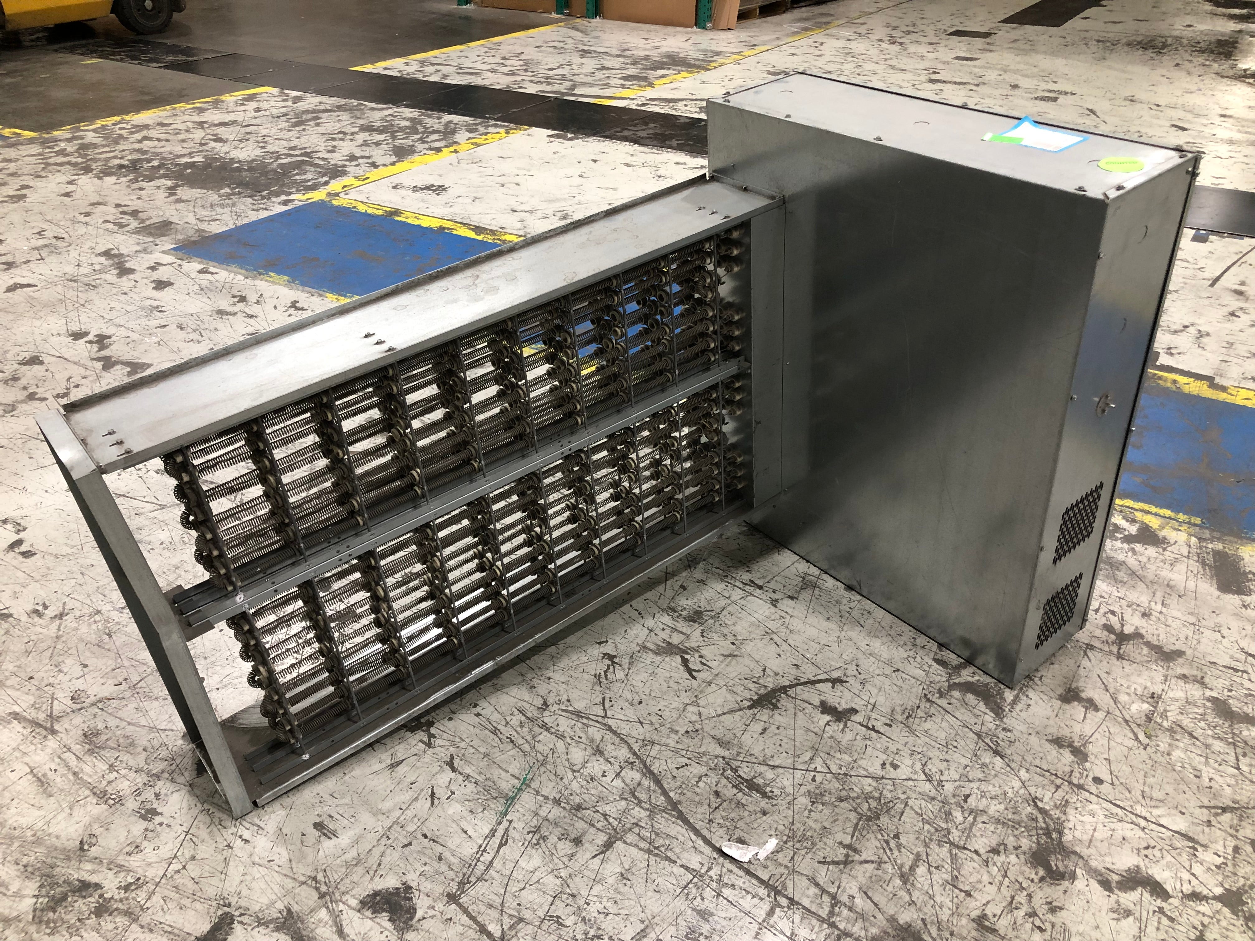 60/80 KW ELECTRIC DUCT HEATER WITH INTEGRAL LIMIT CONTROL 208240/506 Surplus City Liquidators