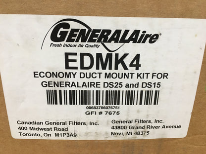 DUCT MOUNT KIT FOR RESIDENTIAL STEAM HUMIDIFIERS