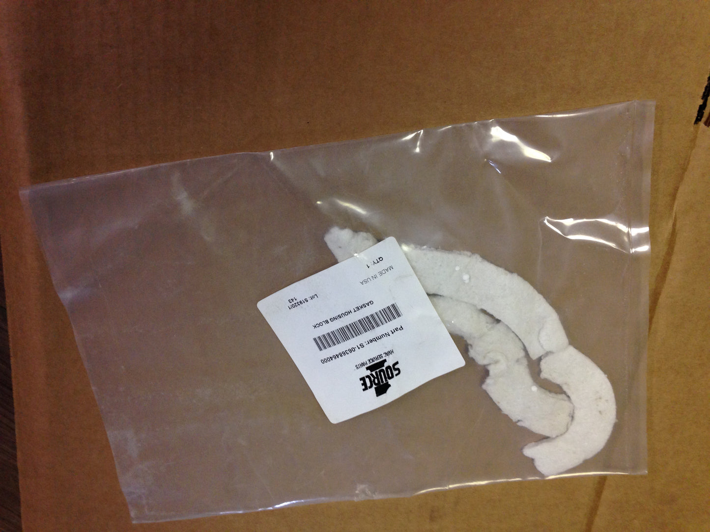 GASKET HOUSING BLOCK