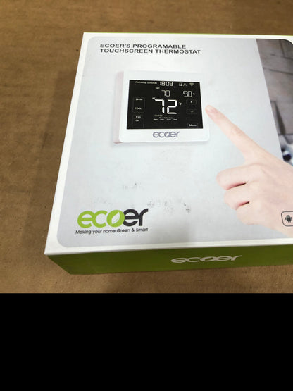 SMART PROGRAMMABLE WIFI TOUCHSCREEN THERMOSTAT 1H/1C OR 2H/1C 24VAC