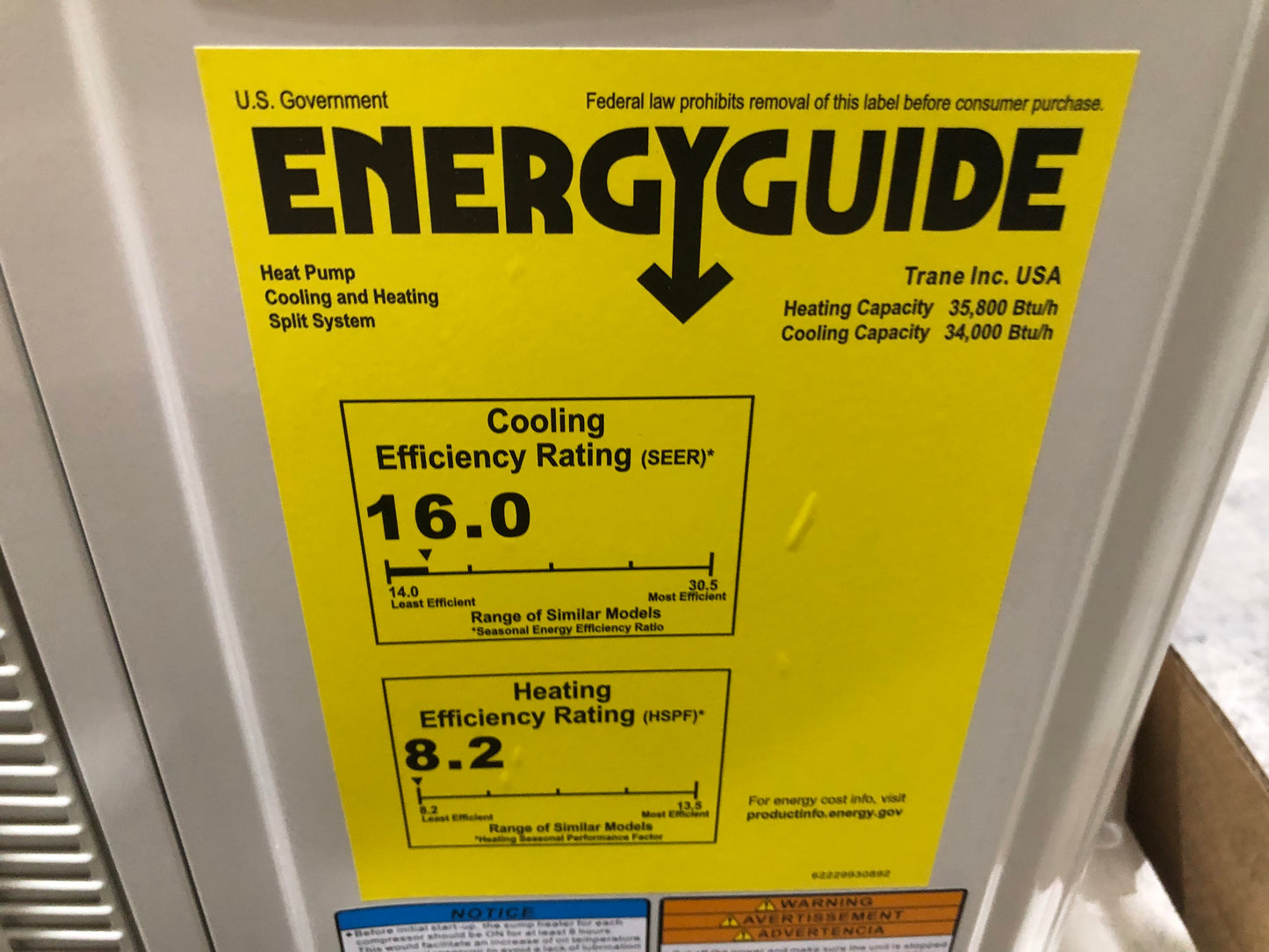 36,000 BTU TRI-ZONE MINI SPLIT HEAT PUMP SET 16 SEER 208-230/60/1 R-410A **SOLD AS A SET**