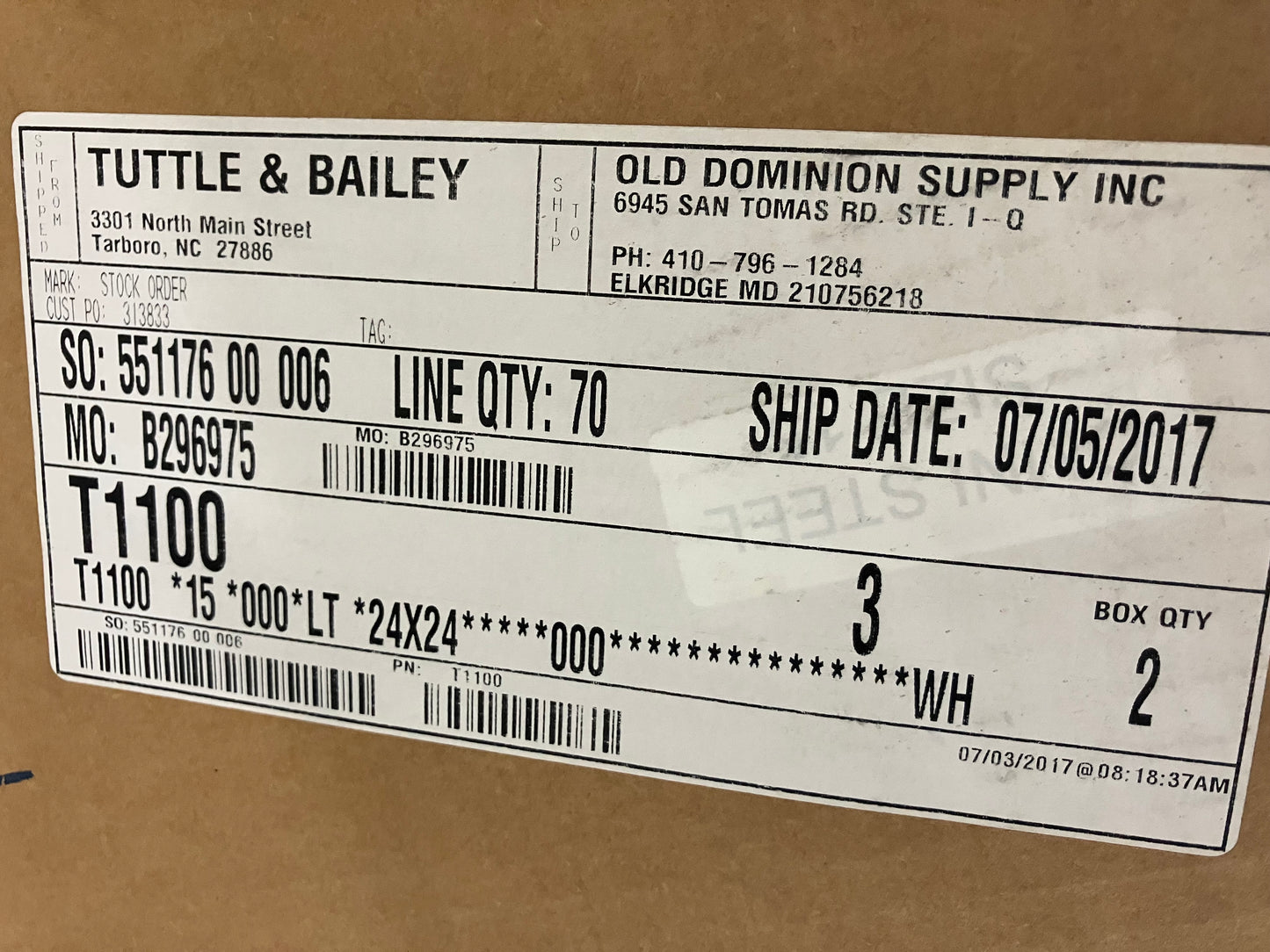 24x24x15 T1100 Ceiling Diffuser, Square, Architectural Plaque, Steel, Painted white (WH) finish, 15" neck **sold as 2 pack**