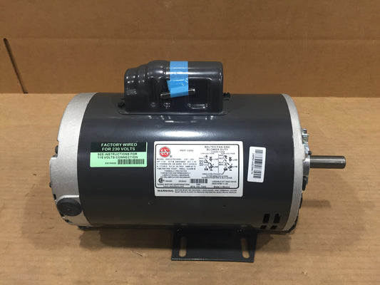 1.5 HP GENERAL PURPOSE ELECTRIC MOTOR; 115/208-230V, 50/60HZ, 1 PHASE, 3450 RPM, 1 SPEED