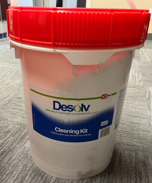 DESOLV MINI-SPLIT EVAPORATOR COIL & BLOWER FAN CLEANER KIT