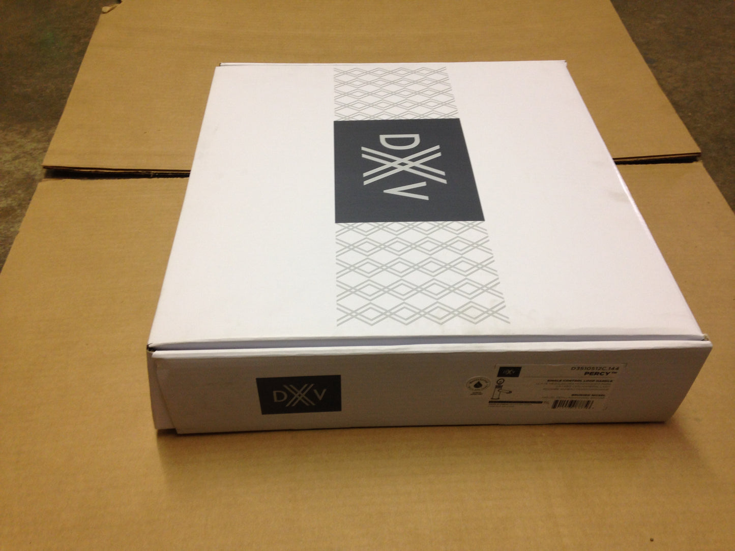 "PERCY" SINGLE CONTROL LOOP HANDLE, BRUSHED NICKEL