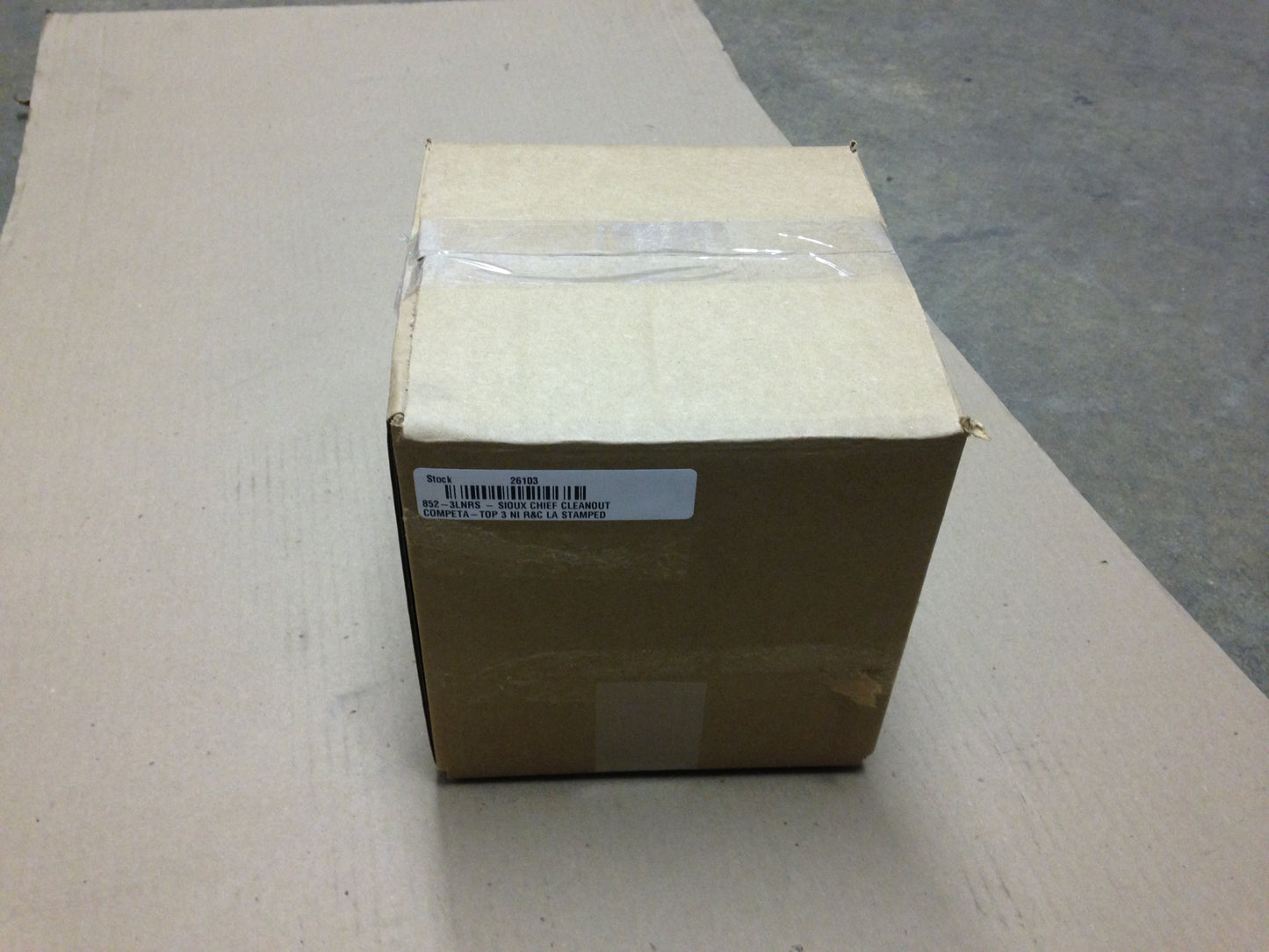 CLEANOUT COMPETA-TOP 3" NI R&C LA STAMPED