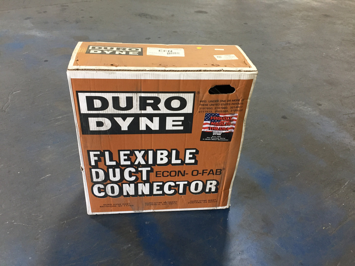 FLEXIBLE DUCT CONNECTOR 28GA, 100FT ROLL