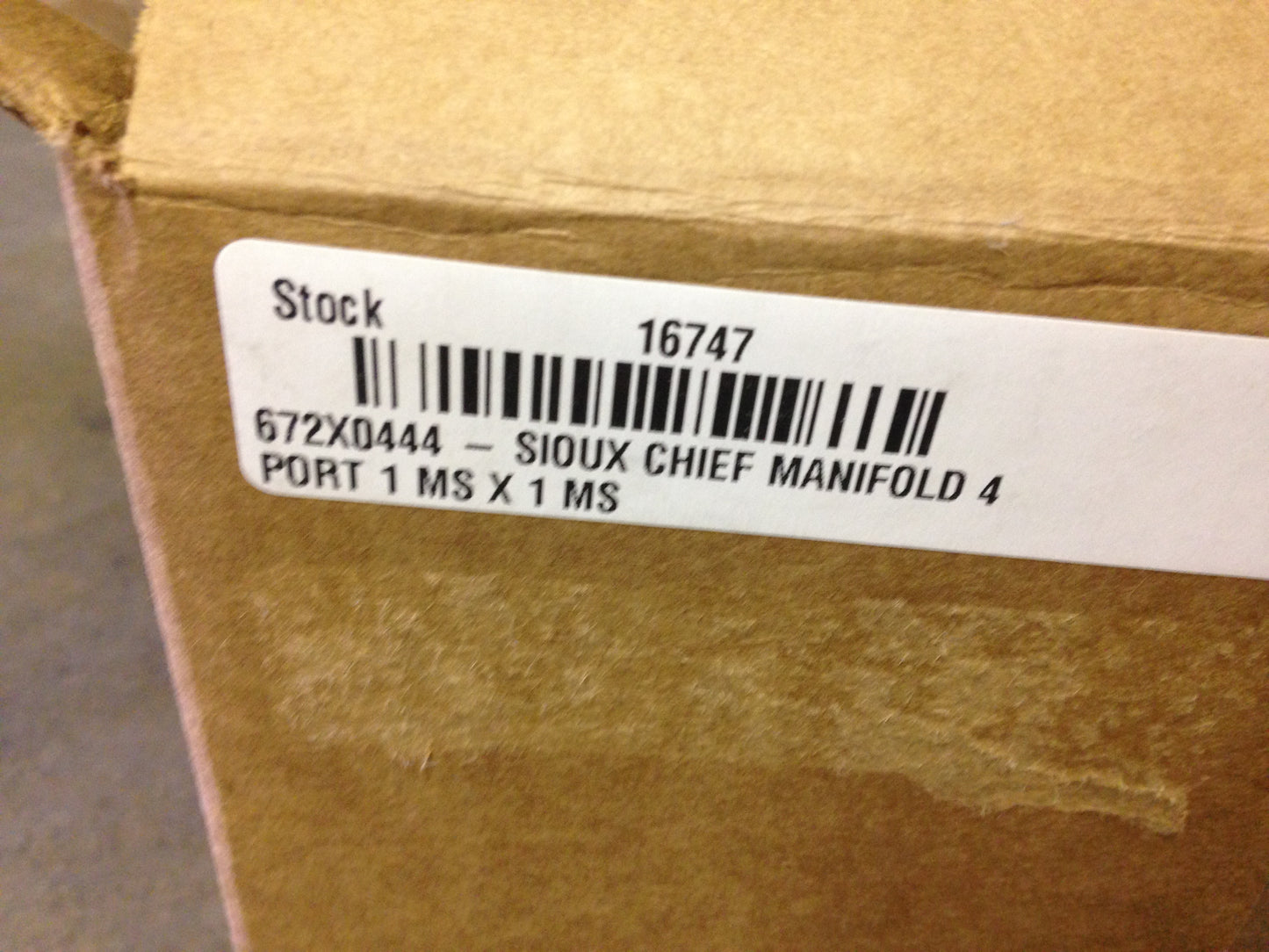 MANIFOLD 4 PORT 1 MS X 1 MS