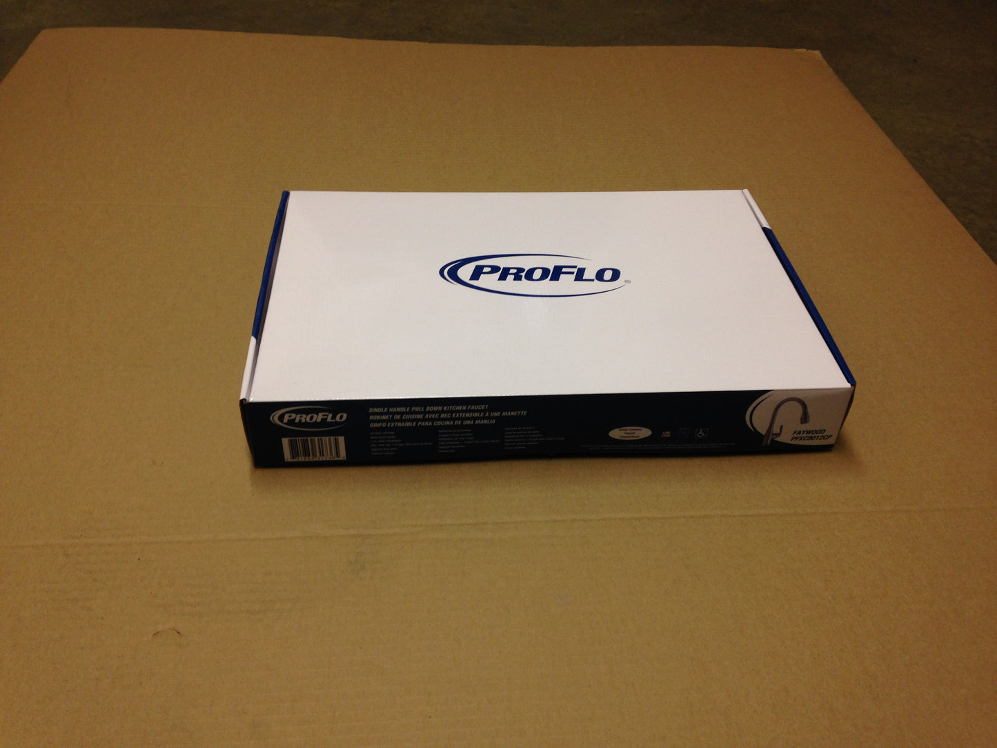 FAYWOOD SINGLE HANDLE PULL DOWN KITCHEN FAUCET, POLISHED CHROME