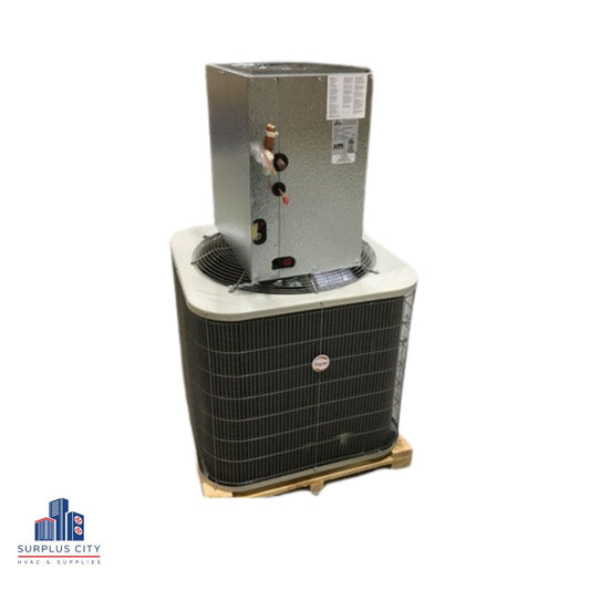 Payne 2-1/2 Ton Outdoor Air Conditioner paired with an Aspen 2-1/2 Ton Cased A Multi Position R410A Evaporator Coil 