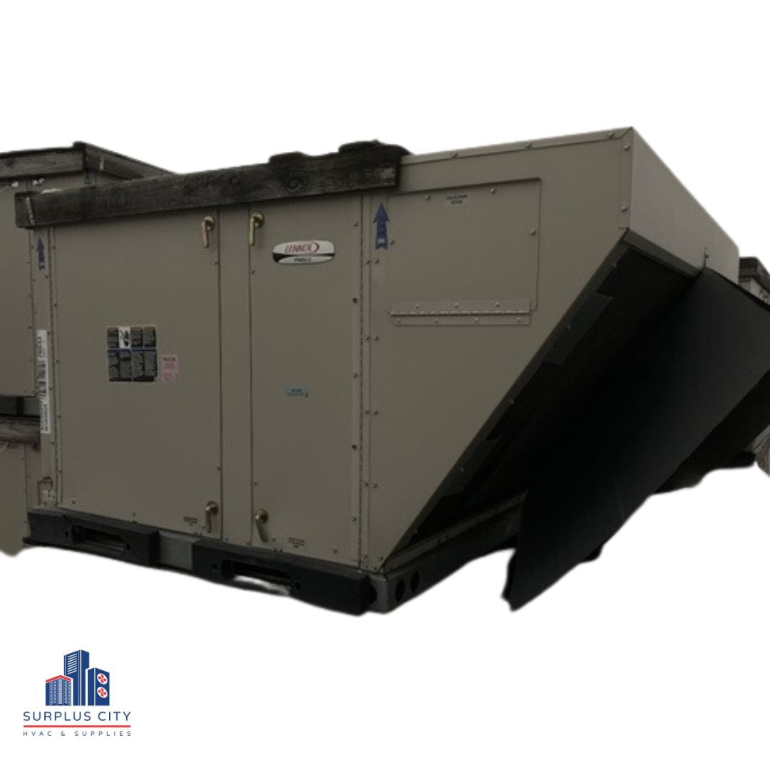 5 TON "STRATEGOS" SERIES DOWNFLOW 2-STAGE GAS/HIGH EFFICIENCY ELECTRIC COOLING BELT DRIVEN PACKAGED ROOFTOP UNIT, 80% 15.5 SEER 460/60/3 R-410A CFM:1650