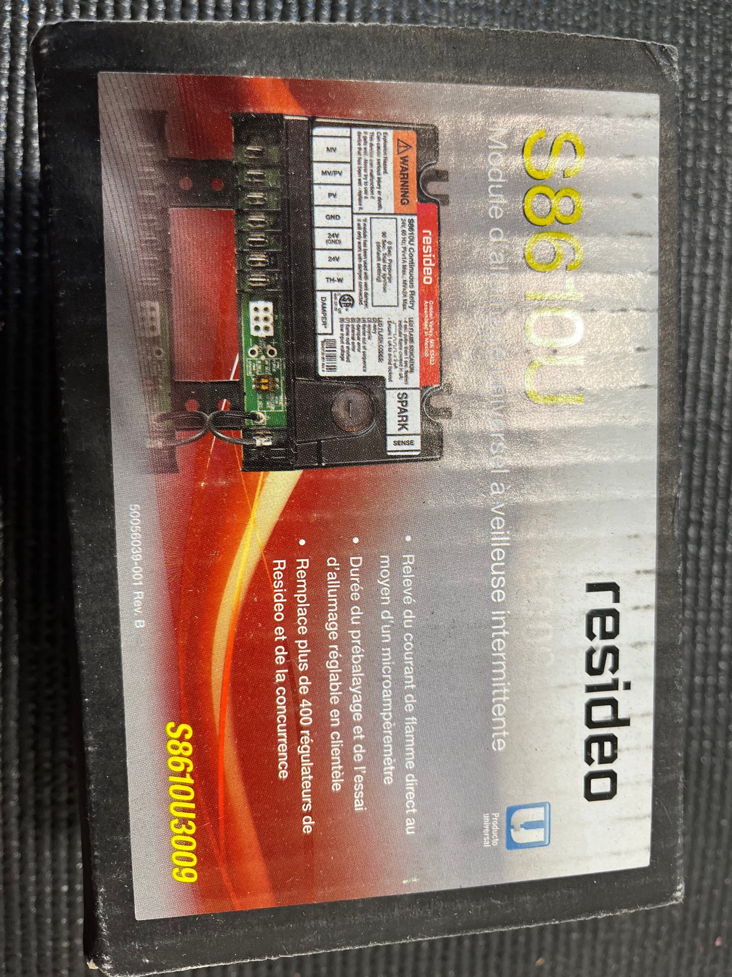 INTERMITTENT UNIVERSAL PILOT IGNITION MODULE, 24V 60HZ